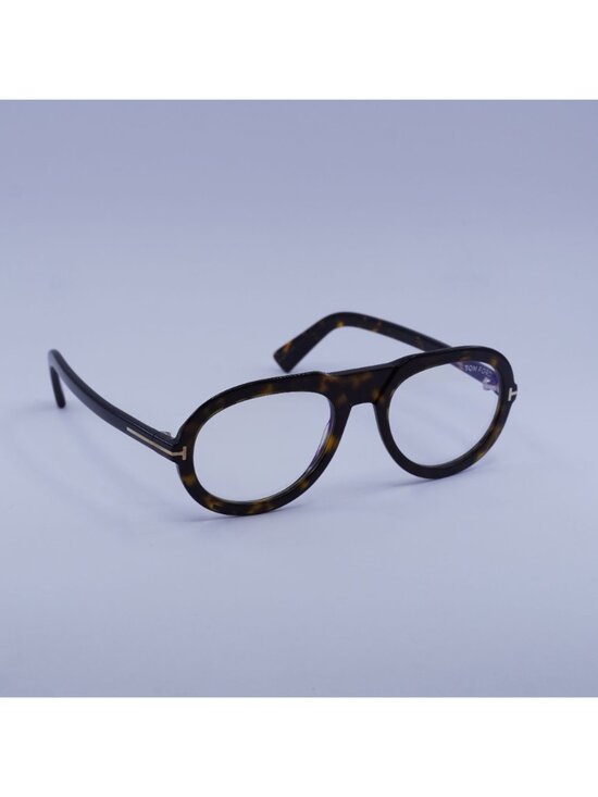 Tom Ford FT5756-B 052 Eyeglasses Havana 53mm Aviator Frame main image 4
